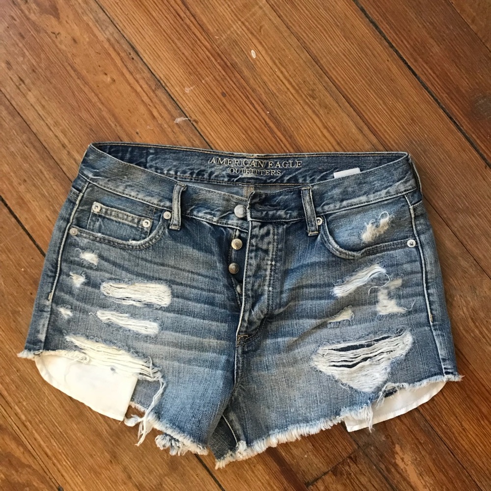 Vintage Hi- Rise Festival Shorts American Eagle